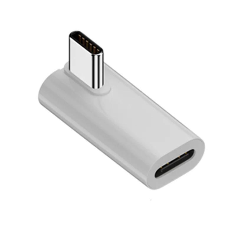 

140W Charging 40Gbps Middle Elbow USB 3.1 Type-C Male to Female Adapter As Shown A