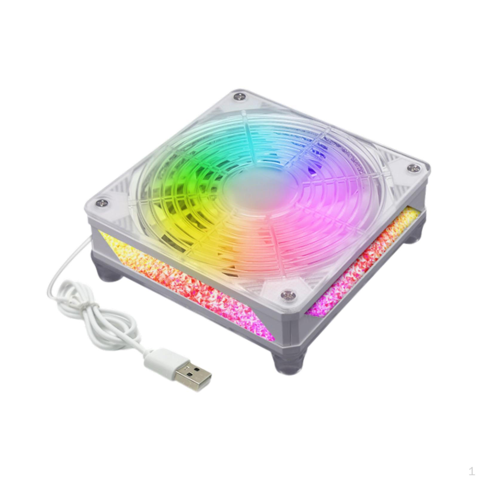 

5V Вентилятор для охлаждения компьютера, Легко установить, 12 см, для корпуса, Термопрокладка 1