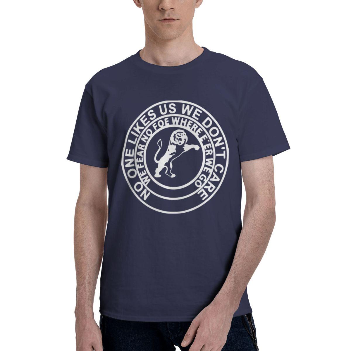 

Millwall Hooligans 100 Cotton Casual Breathable Confortable T Shirt Short Sleeve TShirt Mens Shirt 4XL