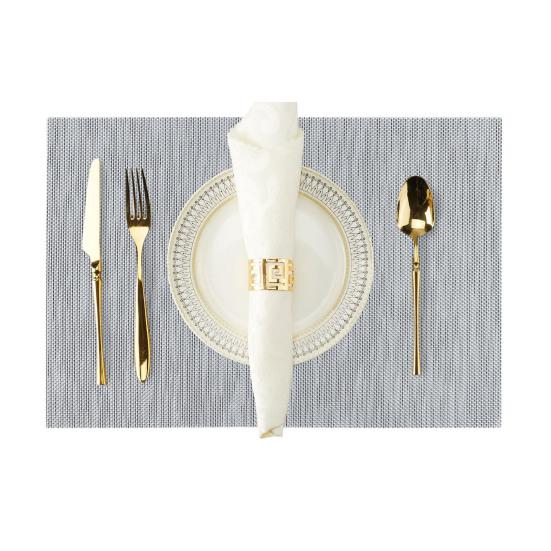 Heat Resistant Placemats Reusable Wear-Resistant Stain-Proof Table Non-Slip Heat-Insulating Mats Protectors for Dining