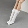 Handmade Knitted Stockings New Fashion Long Doll Socks Accessories 1/6 Bjd Doll