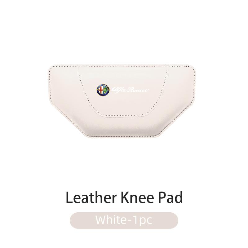 Car Knee Cushion Soft Knee Pad Elbow Thigh Support Accessories For Alfa Romeo Giulietta GT 159 147 156 Mito Brera Giulia Spider zk3