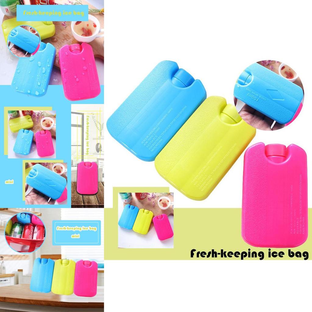 Mini Color Ice Board With Reusable Ice Source For Super Long Cold Preservation