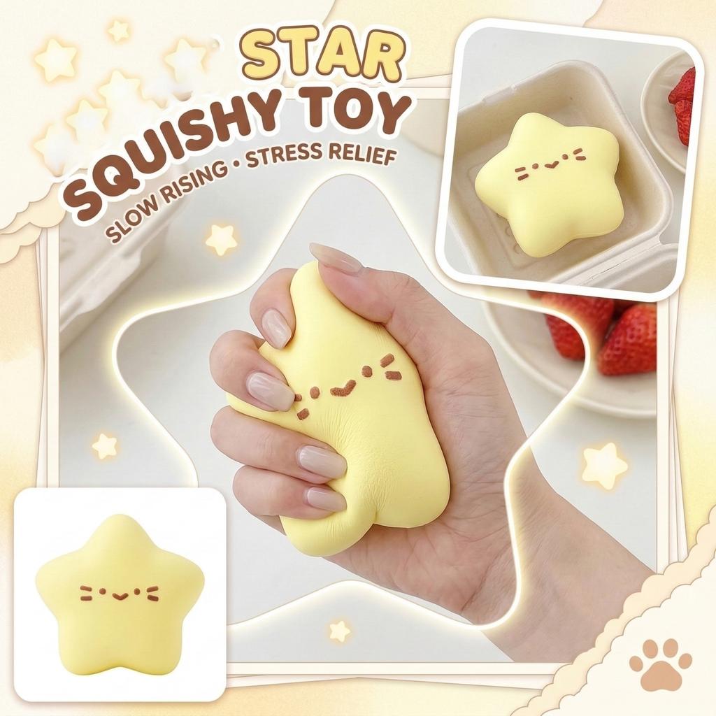Pinch And Squeezes Slow Rebounds Decompression Toy