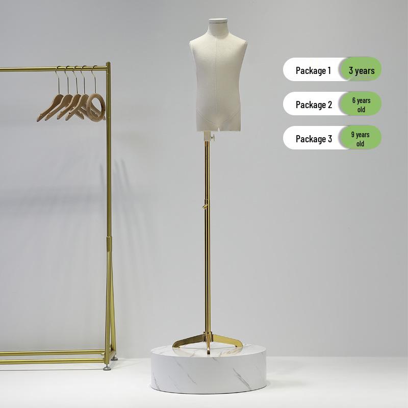 Mannechin Copii cu Picioare Despărțite: Stativ de Expunere Corp Întreg/Jumătate pentru Haine de Copii, Bărbați și Femei