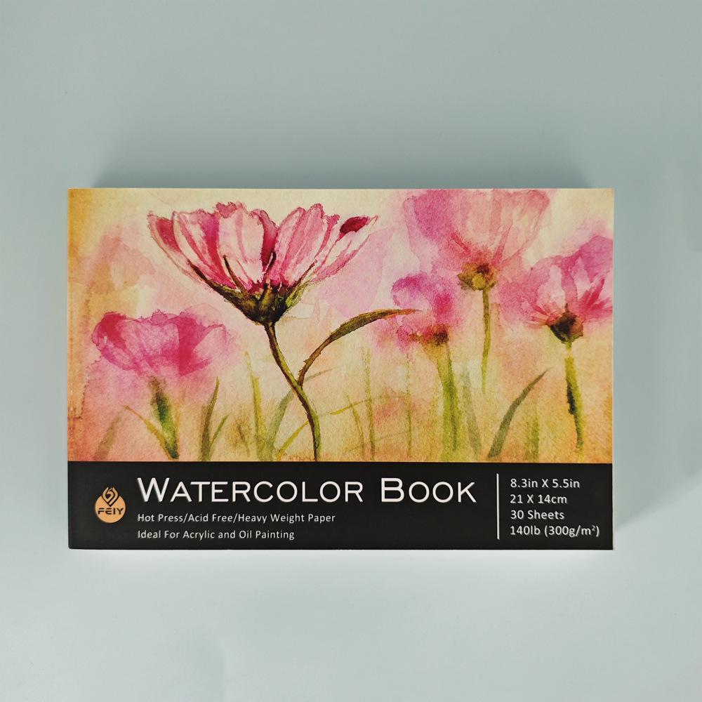 Yuzhou Pigments Watercolor Sketchbook, 300g A4/A5, Art & Student Use