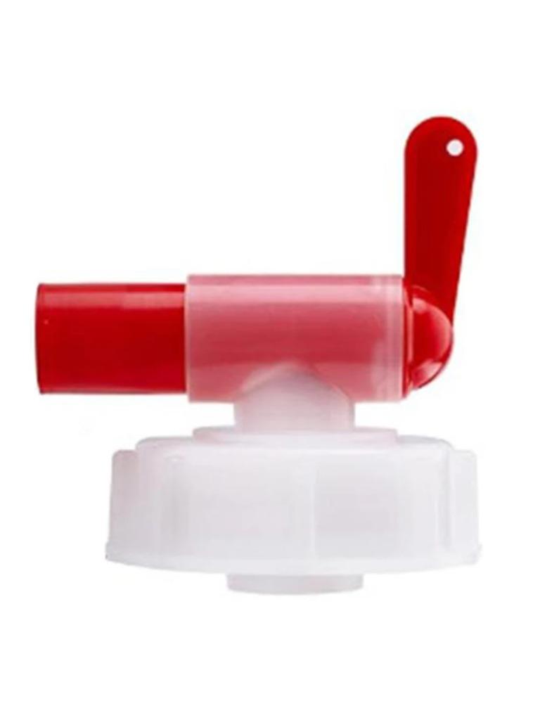 1 Pc Faucet DN61 61mm Horticultural Plant Nutrient Solution Faucet Red White Plastic Faucet Garden Outdoor Garden Faucet