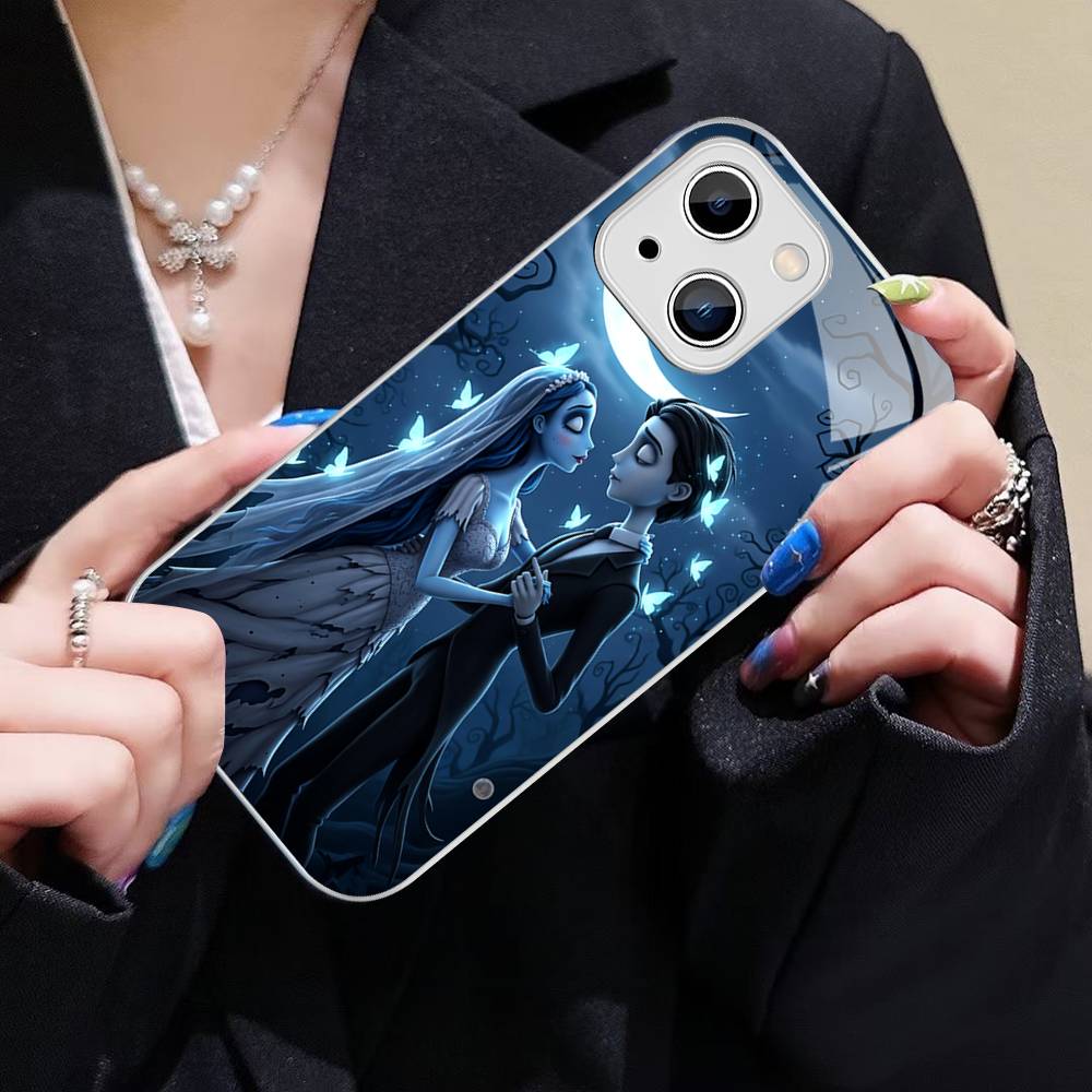 

C-Corpse B-BrideS For IPhone 14 13 12 Mini 11 Pro XS Max X XR 14 Plus Tempered Glass Cover iphone 14 pro