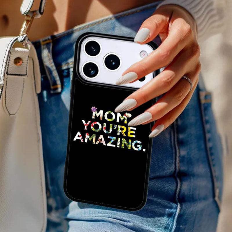 Mean Cool Mum Mother Best Ever Phone Case For iPhone 17 Air 14 15 13 12 Max Cover For Apple 16e 11 Pro Max Plus Coque