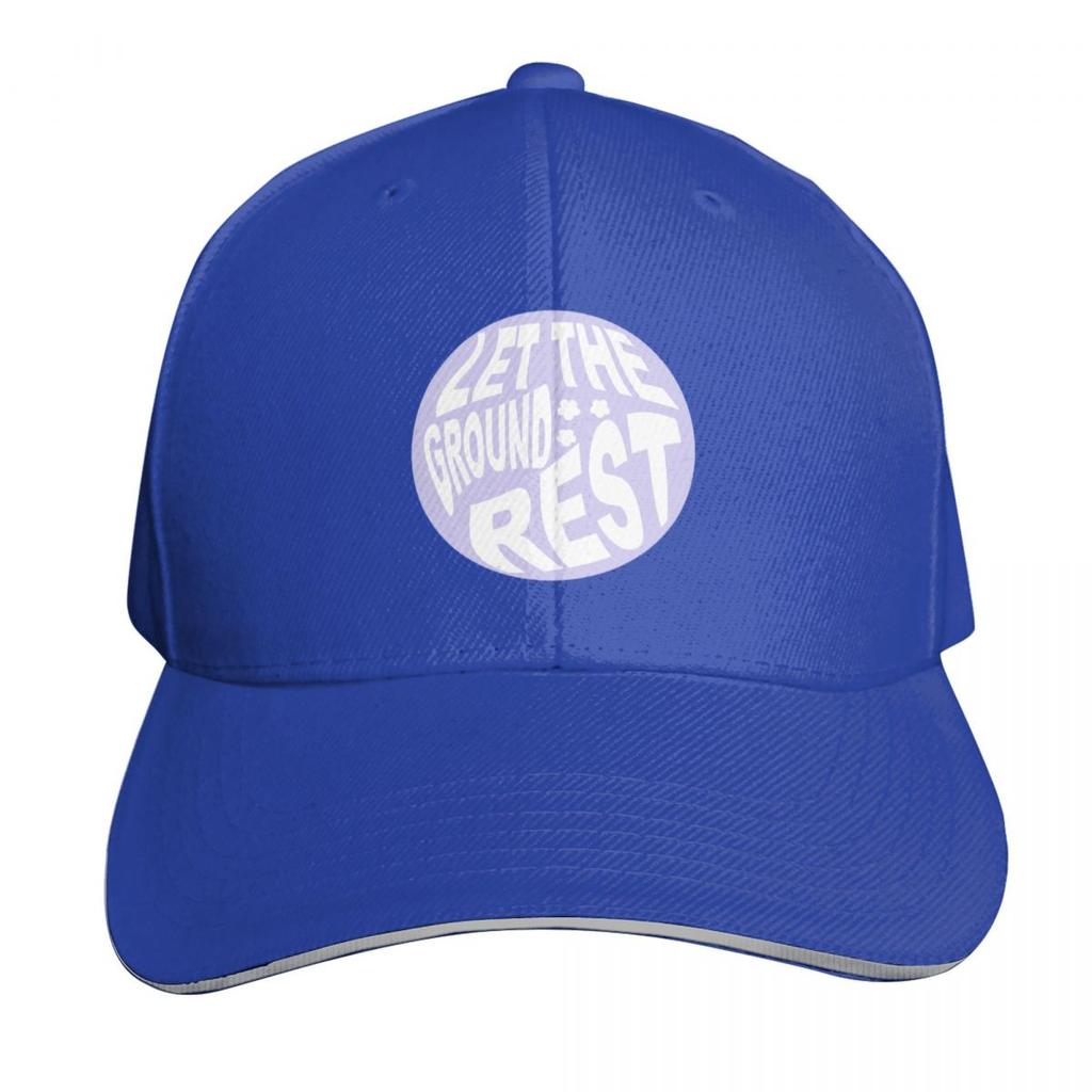 Let the Ground Rest Chris Renzema Lavender Baseball Cap Hat Unisex Luxury Anime Hat Anime Unisex Womens