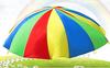 Sutekus Play Parachute Balloons, Colorful, Perfect for Sports Days, Kindergarten, Daycare, 4 Colors, Includes Storage Bag