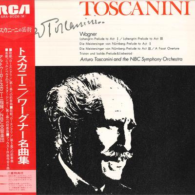 LP Record ARTURO TOSCANININBC SYMPHONY ORCHE  Toscanini Conducts Wagner SRA8026 VICTOR 1973 Japan Classical Used