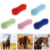 1Pcs Colorful Horse Accessories Hard Bristle Equestrian Massage Tool  for Effective Cleaning Care