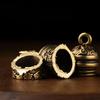 Tibetan Buddhism Chinese Sutra Bottle Car Key Chain Pendants Jewelry Lucky