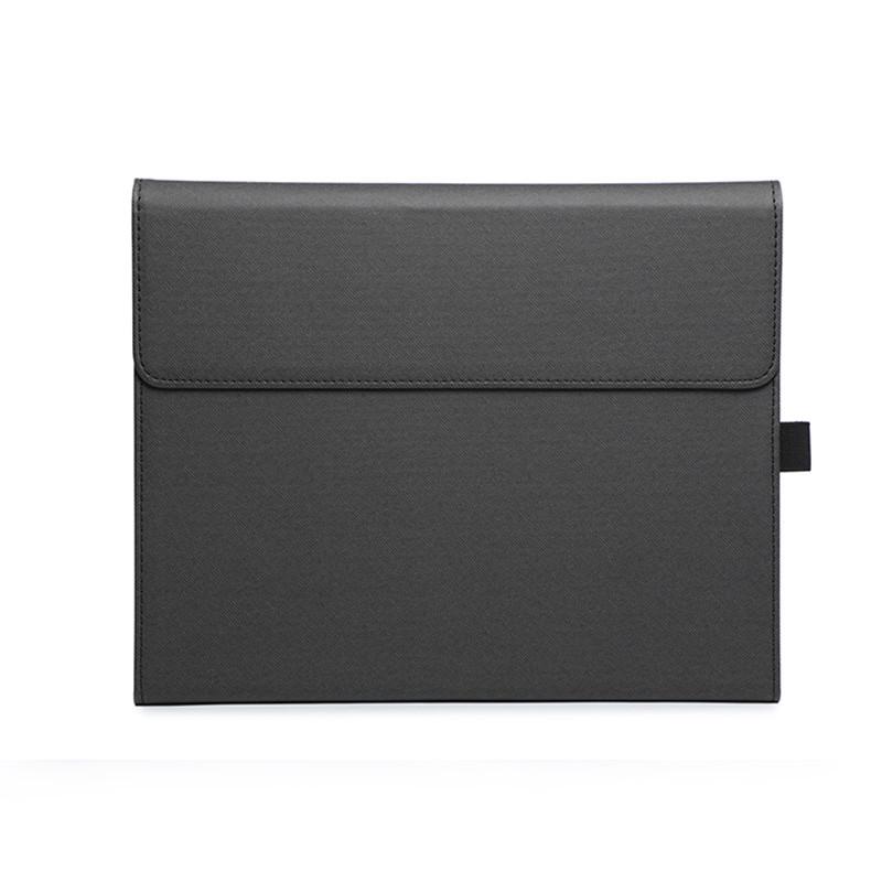 Surface Pro 12 Leather Stand Case: Anti-Drop Protective Cover for Microsoft Pro 9 Tablet