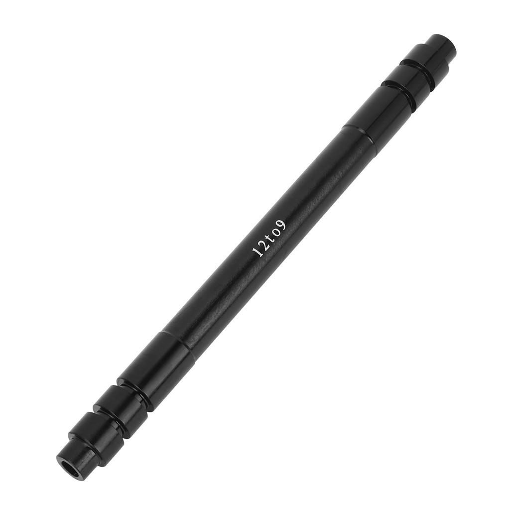 Adaptér náboje z 12mm na 9mm pevnou osu Hliníková slitina pro příslušenství pro horská a silniční kola 148mm 5.8in