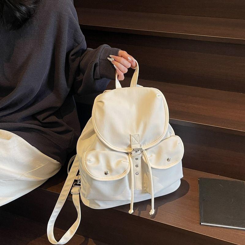 Drawstring Bag Large Capacity Mochila Travel Mochilas Mujer Korean Backpacks Backpack Casual Travel Commuting Bags for Woman