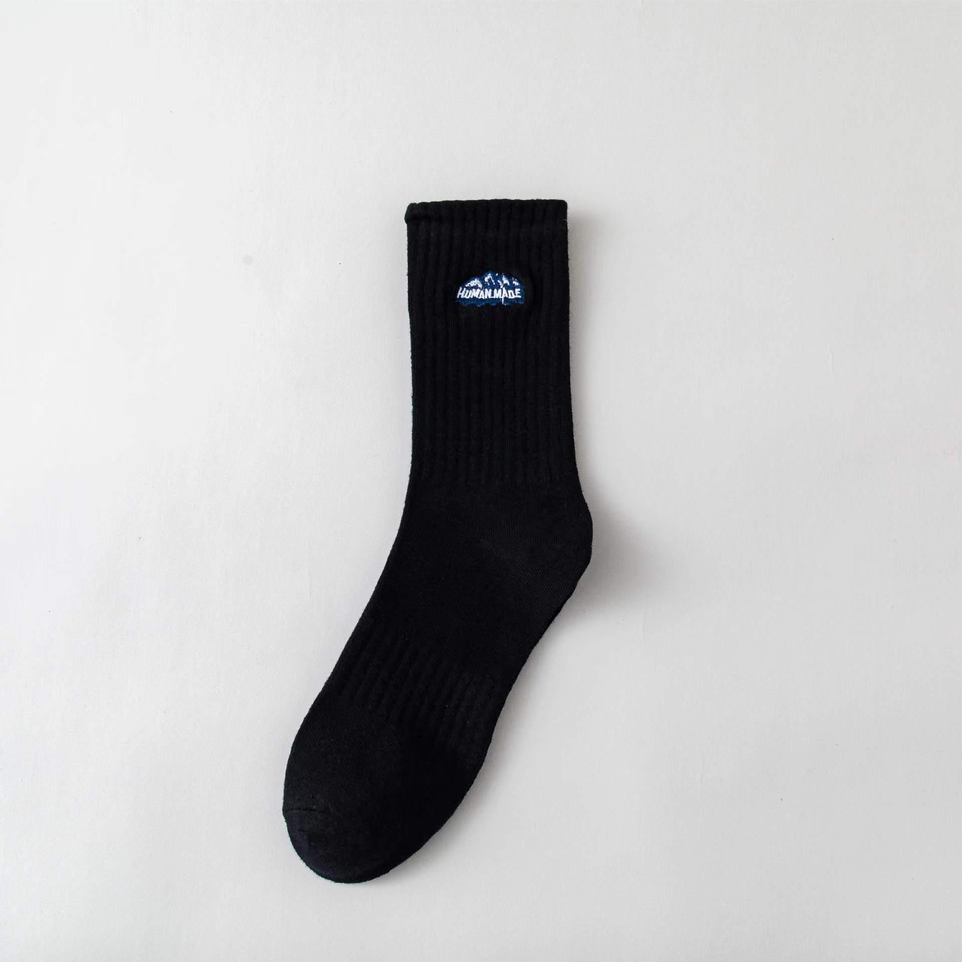 

Snow Mountain Sports Men s Trendy Mid-Calf Socks: Embroidered, Sweat-Absorbent, Odor-Resistant, Breathable One Size Bare Socks