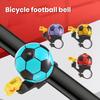 Kids Bicycle Bell Football Shape High Decibel Clear Crisp Sound 360 Degree Rotation Easy Installation Safe Riding Children Scooter Bell