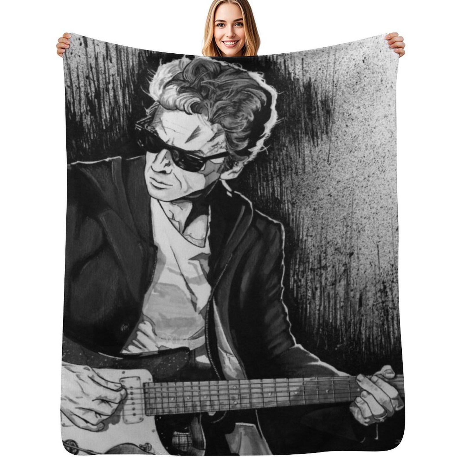 The Rock Doctor Throw Blanket Stain Resistant Cozy Warm Blanket Size: 75*100cm, Weight: 230 GSM