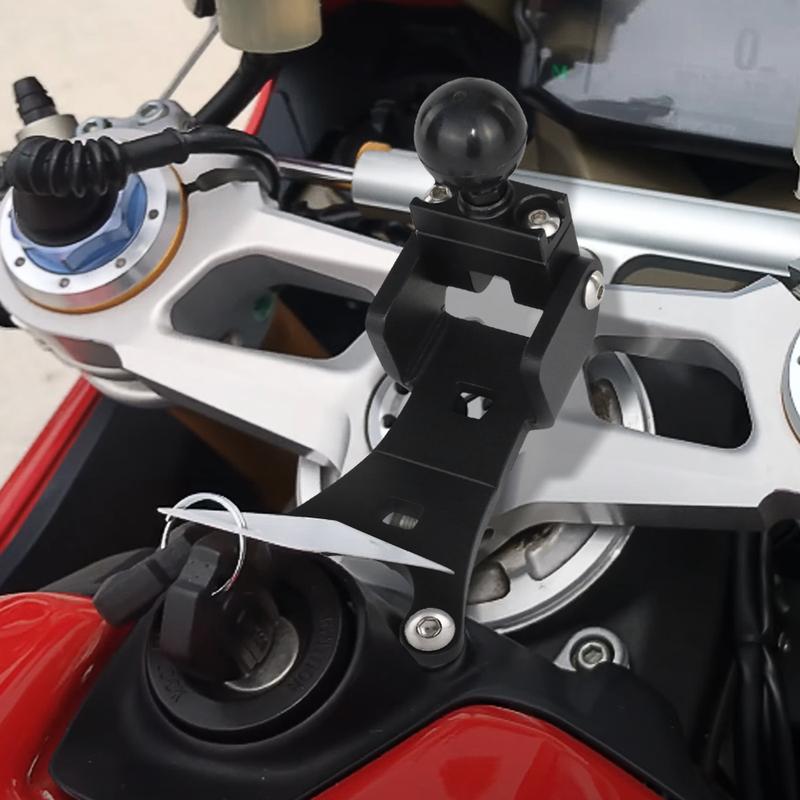Motorcycle Navigation Bracket Holder GPS Mounting Bracket Fit For Ducati Panigale V2 V4 S/R/S Corse/Speciale 1299/899/1199 R/959