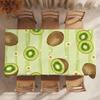 1PC Green Kiwi Fruit Table Cloth Party Decor Dining Room Home Kitchen Patios Waterproof Stain-Proof Table Cloth