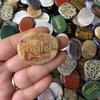Inspirational Stones Highly Polished Natural River Rock Faith Stone DIY Rocks for Engraved Inspirational Polished Garden Stones