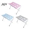 Cat Nail Trimming Sling Pet Grooming Table with Foldable Stand, Adjustable Strap, Hammock, 8-Hole Bathing Restraint Net Washing Station
