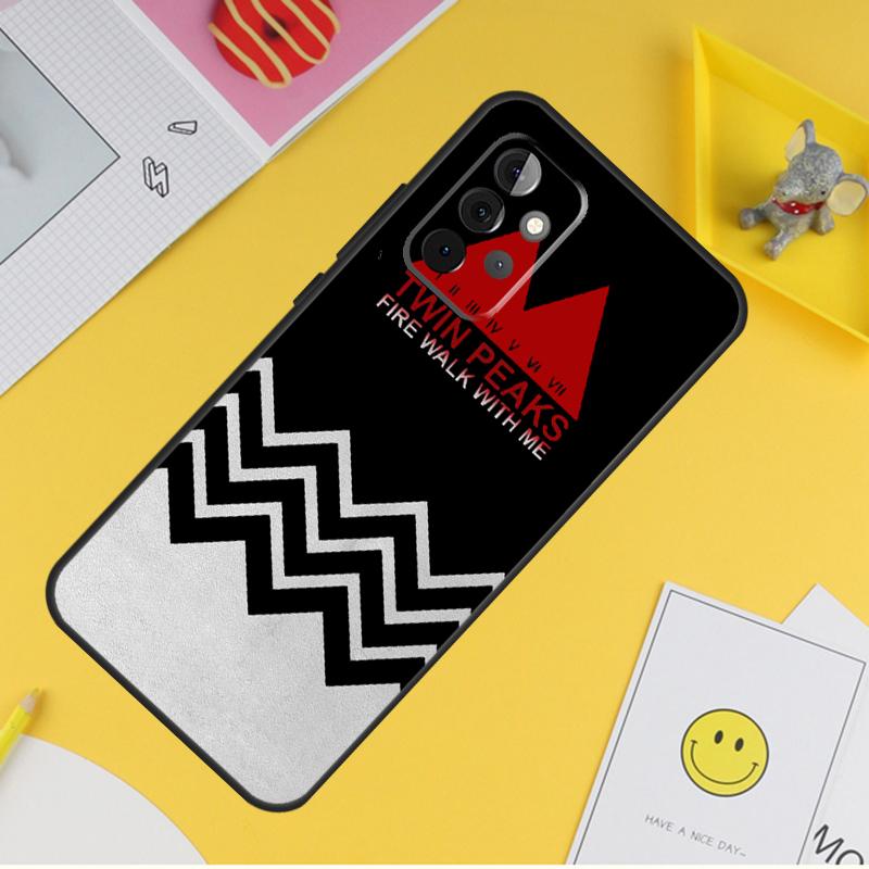 Fire Walk With Me Twin Peaks Case For Samsung Galaxy A53 A33 A23 A13 A06 A56 A16 A36 A55 A35 A17 A54 A34 A14 A52 A32 A15