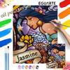 Oil Painting Art Painting Set Jasmine Home Wall Decor Handmade Gift