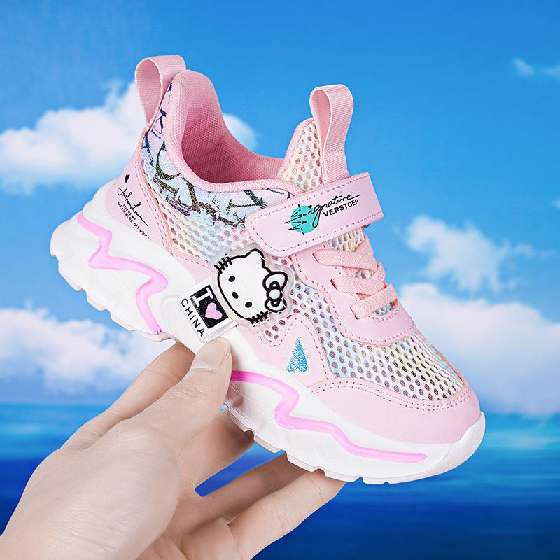 Summer Mesh Sports Shoes - Girls’ Breathable Running Sandals