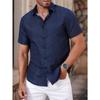 Herren Retro Muster 3D Druck Hemd Button-Up Hemd Freizeithemd Sommerhemd Kurzarm Tägliche Urlaubsbekleidung