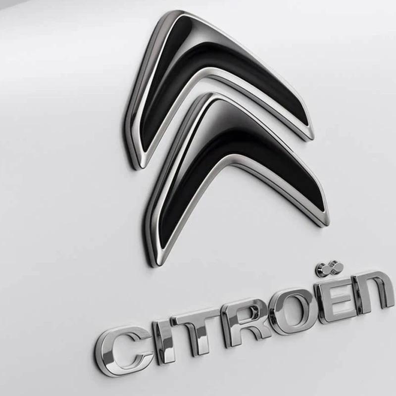 ABS Sticker Car Front Rear Badge Emblem Decal For Citroen C4 C3 Xsara C-Elysee C5 C1 DS3 DS5 Jumper Picasso Sega C-quatre
