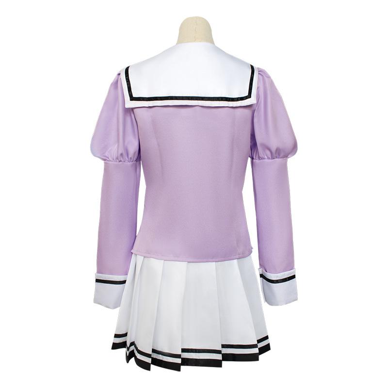 Anime Engage Kiss Kisara Cosplay Rosa Perücke JK Schulkleid Komplettes Set Uniformen Halloween Weihnachtsfeier Kostüme