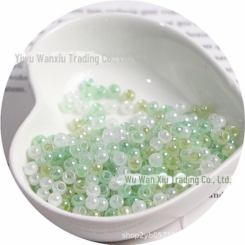 High-Quality 4mm Cream Imitation Ice Rice Beads for DIY Necklaces & Bracelets