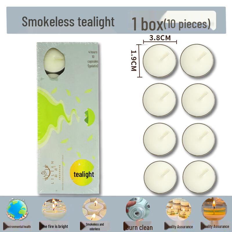 LIEI 4-Hour Tea Light Candles