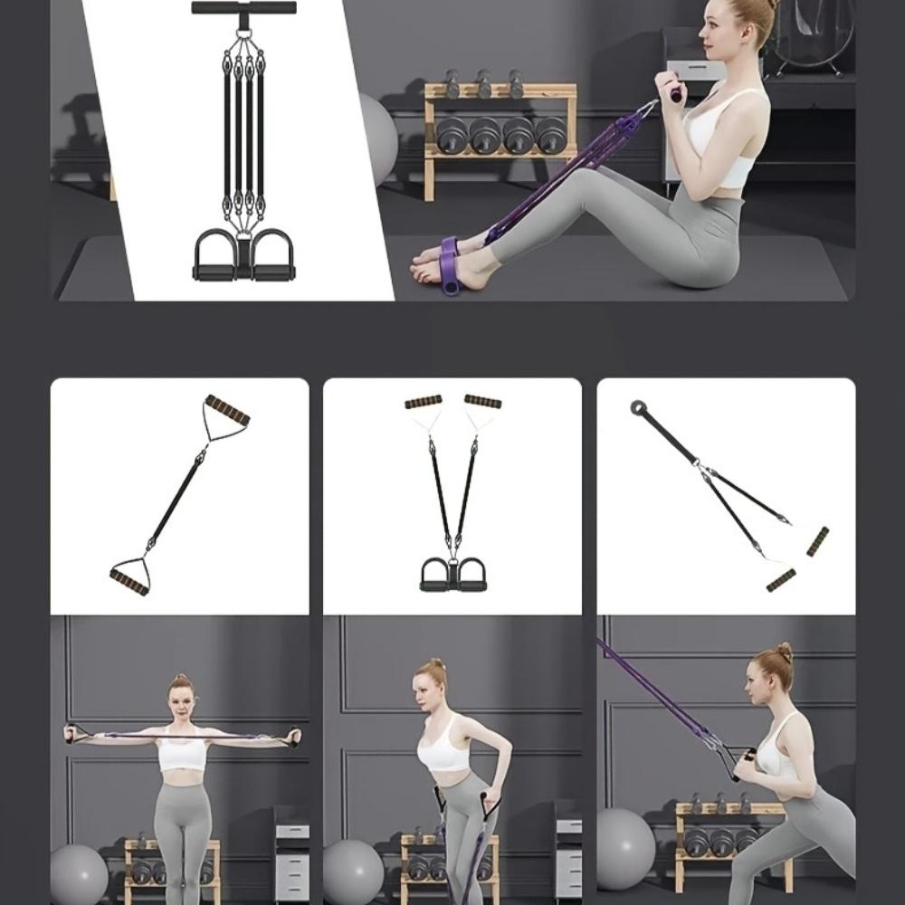 Pedal Tensioner Home Multi Functional Men's and Women's Fitness Back, Abdominal, and Abdominal Muscle Training Puller