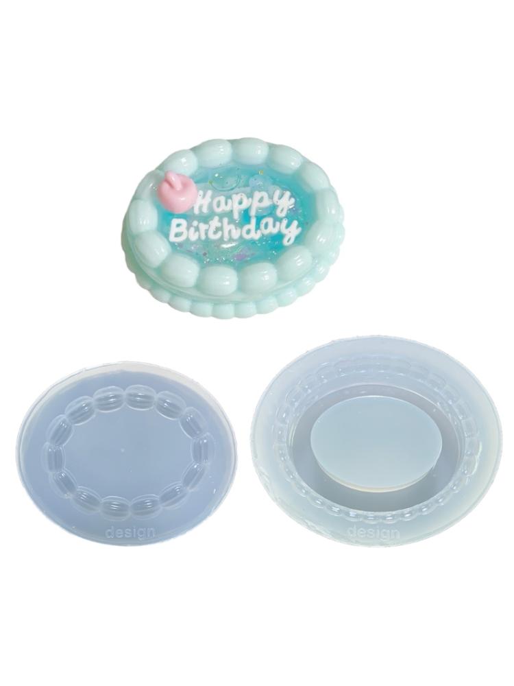Oval Border Silicone Mold Fondant Mould Cake Decorating Tools Chocolate Gumpaste Mold Sugarcraft for Wedding Birthday
