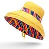 New Unisex Sun Hats Women Summer Double Side Bucket Hat Girl Pure Color Panama Fedoras Outdoor Fisherman Hat Visor Basin Cap
