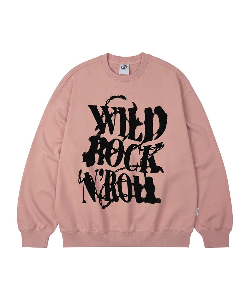 WILDROCK (Fleece Lined) Wild Rock And Roll Sweatshirt_7 Col (B Type)