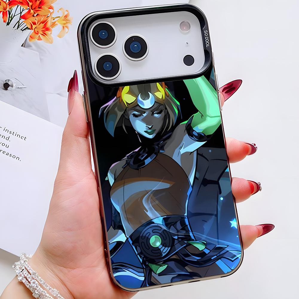 H-Hades Ii Game Phone Case For IPhone 17 Pro Max 16 Pro Max 15 14 13 11 12 Mini Xs X Xr 7 8 Plus Se Color Silver Cover