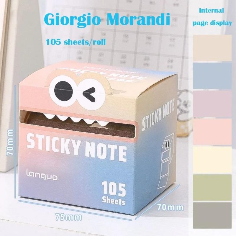 

105 листов Мультяшный блокнот для заметок Бумага Липкие заметки Наклейка для планера Паста Каваи Папелерия Офисные школьные принадлежности Корейская канцелярия