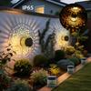 2pcs LED Solar Light IP65 Waterproof and Warm Wall Light Suitable for Garden Lawn Camping Steps Greenway Courtyard Night Light