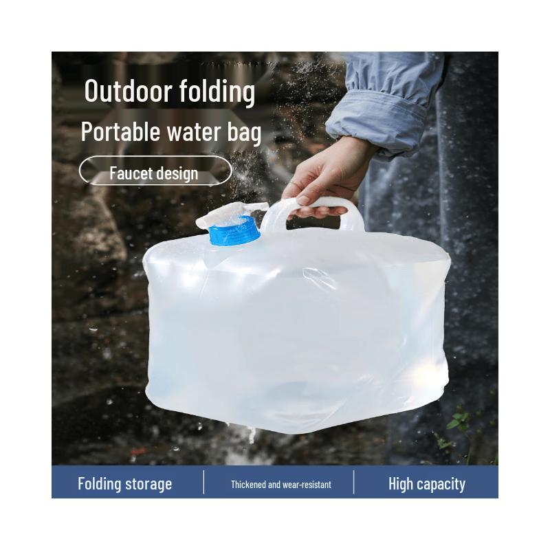 Hampton Outdoor Foldable Water Bag with Faucet