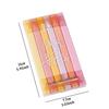 6pcs Dual Tip Highlighter Pens Set Macaron Pastel Colors Chisel Tip Quick Dry Soft Brush Student Drawing Set