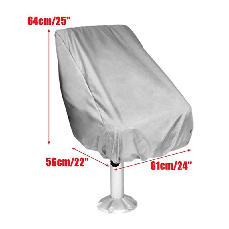 Foldable Waterproof Outdoor Boat Seat Cover UV Protection Dustproof Sleeve for Kayak Fishing Activities