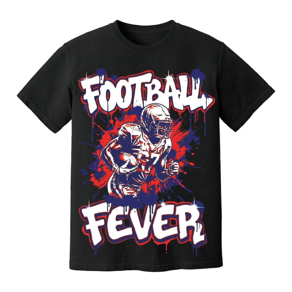 Febbre Calcistica Running Back in Magliette Colorate Unisex e per Adulti