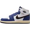 Air 1 Retro High OG PS Rare Air - Blu Reale Profondo Sneakers da Bambino Bianco Grigio Neutro Nero FD1412-100