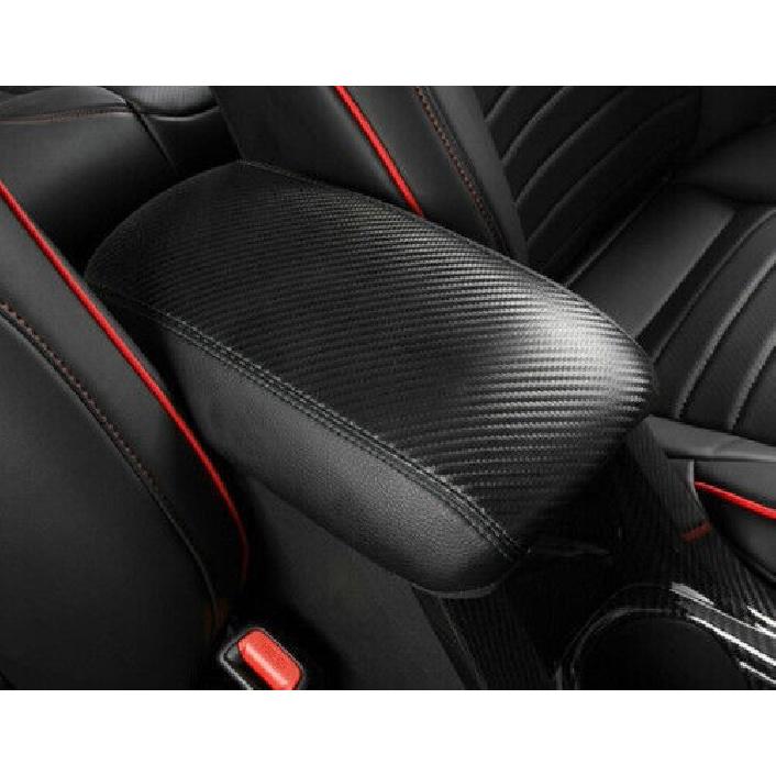 Carbon Fiber Middle Console Cover Trim Armrest Box For Toyota Corolla 2019-2022