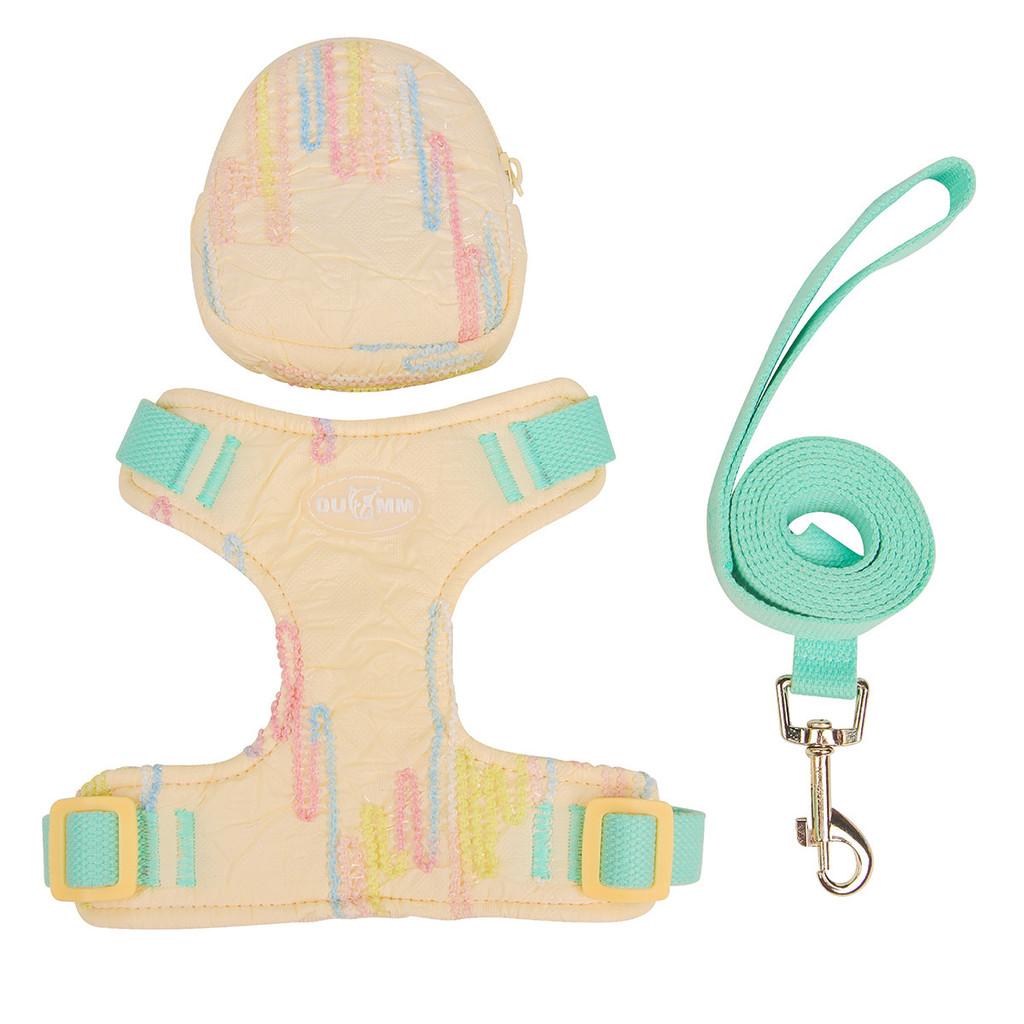 Pet Harness With Leash And Storage Bag For Small Dogs And Puppies